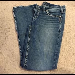 Silver Bootcut Jeans